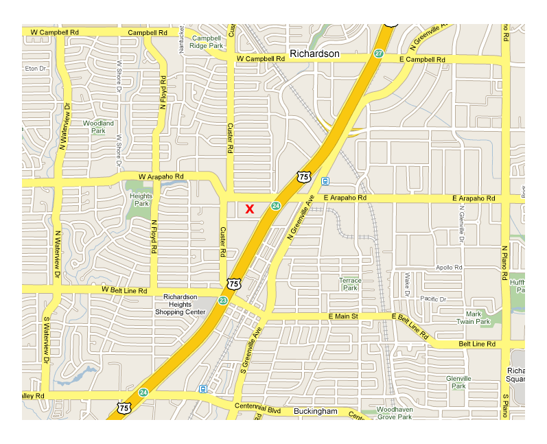 Civic Center Map