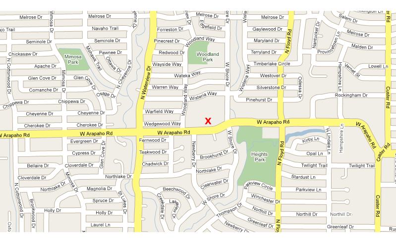 Civic Center Map