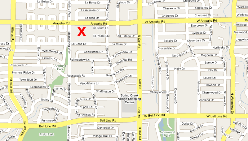 Map of Westwood
